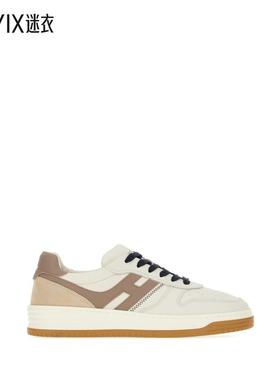 【秋季新品】Hogan 男款Two-tone H630 皮质运动鞋 迷衣时尚