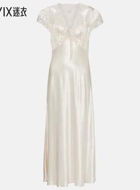 RIXO 女款Bridal Amari 缎面睡裙 迷衣时尚