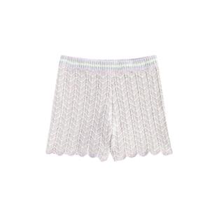 Zimmermann 兹默曼 女童 短裤 Halliday 网眼提花棉混纺童装