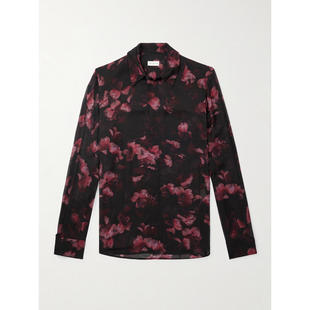 德赖斯·范诺顿 男士 SS26 Dries 宽松款 Noten 衬衫 印花绉纱 Van