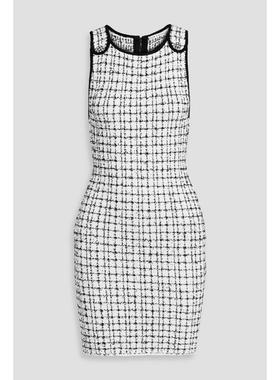 Alice + Olivia 女士 短款连衣裙 Talulah 精饰花呢迷你连衣裙