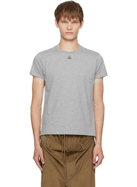 Vivienne Westwood 西太后 男士 T恤 灰色 Orb Peru