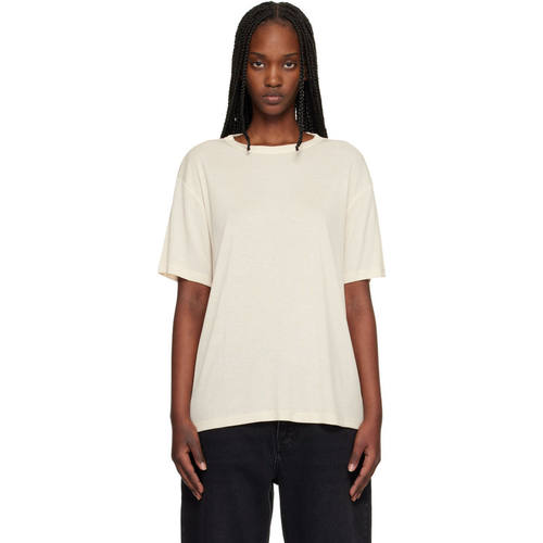 Studio Nicholson 女士 SS26 T恤 米色 Rond