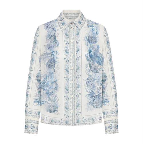 Zimmermann 兹默曼 女士 SS26 衬衫 Zimmermann Wanderlust 连体