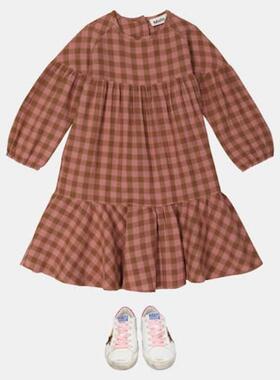 Molo 女童 连衣裙 Cecily 格纹棉府绸童装