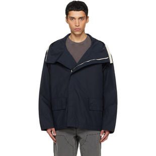 nanamica 七海之家 男士 夹克 海军蓝 Hooded Deck