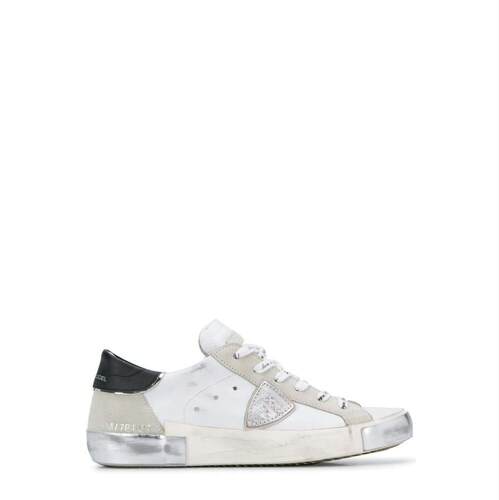 Philippe Model Paris 女士 FW26 运动鞋 Prsx Dirt Marks 低帮