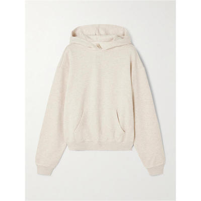 SKIMS 女士 SS26 卫衣 Heather 经典款燕麦色连帽衫