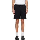 男士 Logo 短裤 Casablanca 黑色 Warped 运动短裤