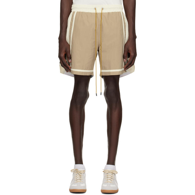 Rhude 男士 短裤 驼色 Moonlight 短裤