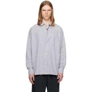 Norse Projects 男士 衬衫 紫色 Mo Cotton Tencel 衬衫
