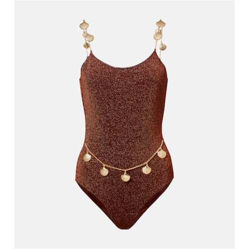 Oséree Swimwear 女士 连体泳衣 Lumière Shells 精饰泳衣