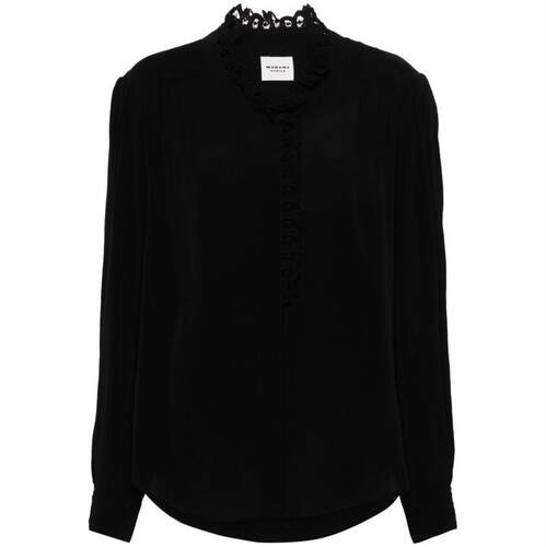 isabel marant 伊莎贝尔·玛兰 女士 SS25 衬衫 刺绣装饰
