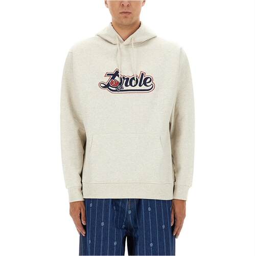 Drôle de Monsieur 男士 FW25 卫衣 DRÔLE 玫瑰