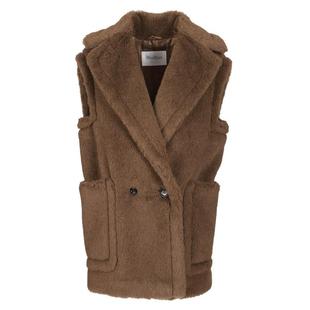 Mara BORMIDA12 女士 马甲 泰迪熊背心 FW25 Max