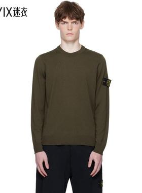 Stone Island石头岛 男款卡其色 5100071 Light RWS Pure Wool 毛