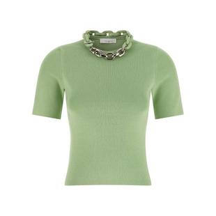 Paco Rabanne T恤 SS26 連鎖零售針織品 女士