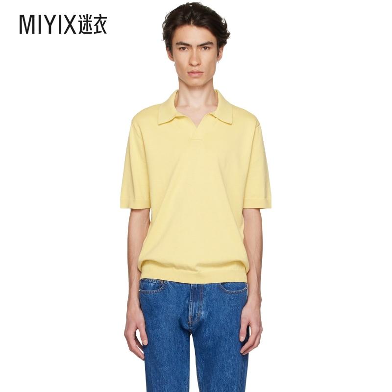 Norse Projects 男士 黄色 Leif Polo 衫 迷衣时尚