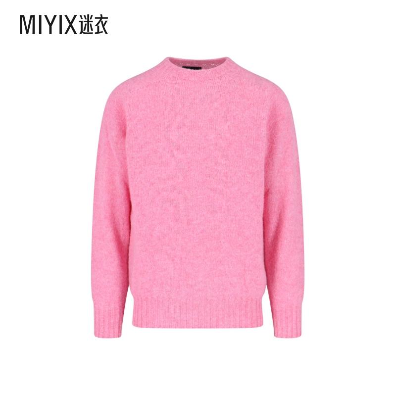 [秋冬新品]HOWLIN' 男款Howlin 粉色毛线衫 迷衣时尚