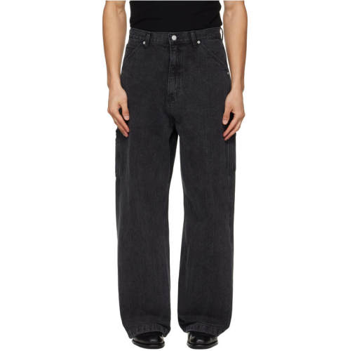 TONYWACK 男士 牛仔长裤 黑色 Cord Twill Work 牛仔裤
