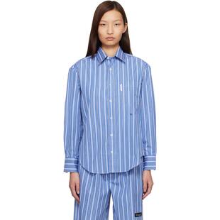 HommeGirls 女士 衬衫 蓝色