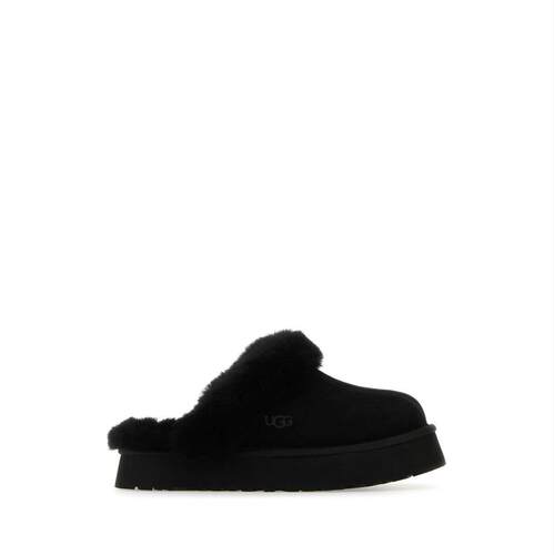 UGG Australia 女士 FW26 凉鞋 黑色皮质