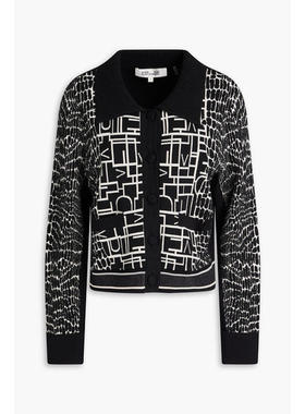 Diane von Furstenberg 女士 开衫 Riva 提花针织针织开衫