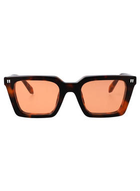 Off-White 中性（成人） SS26 太阳镜 光泽雪茄色醋纤太阳眼镜