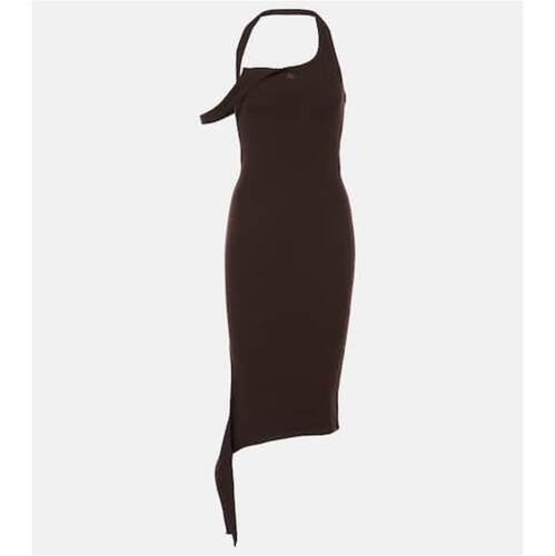 Courrèges 古未界 女士 中长连衣裙 Undressed 罗纹针织
