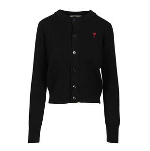 成人 针织 Ami 中性 Coeur 开衫 Paris SS26