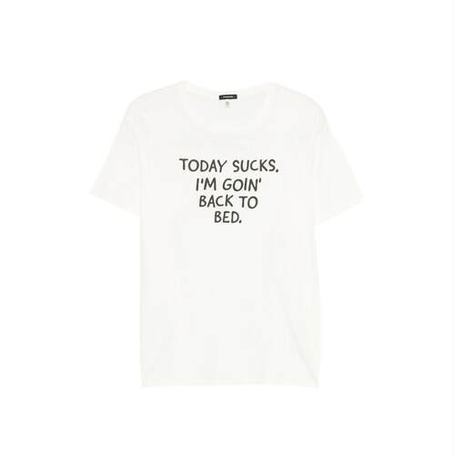R13 女士 SS26 T恤 TODAY SUCKS BOY
