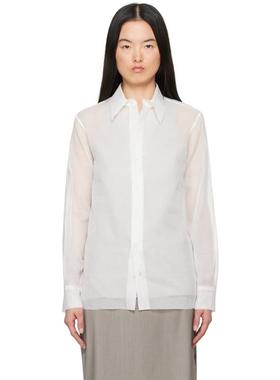 Gabriela Coll Garments 女士 衬衫 白色 No.197 Taffeta 衬衫