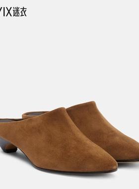 LE MONDE BÉRYL 女款Allegra 绒面革凉拖 迷衣时尚