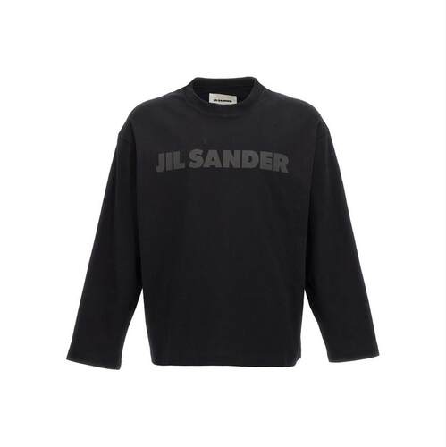 Jil Sander 吉尔·桑达 女士 FW25 T恤 logo印花长袖