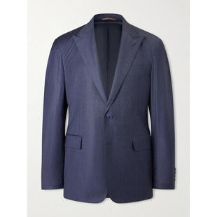 康钠丽 外套 男士 西装 弹力羊毛羊绒混纺 SS26 Canali