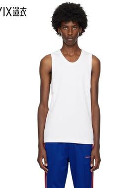 Wales Bonner  男 白色 Record 背心 迷衣时尚