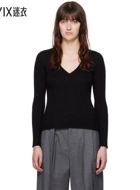 A.P.C. 女士 黑色 Katie Holmes 联名 Camille 针织衫 迷衣时尚