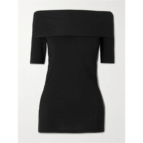 Lemaire 勒梅尔 女士 SS26 T恤 黑色 Short Sleeve Twisted