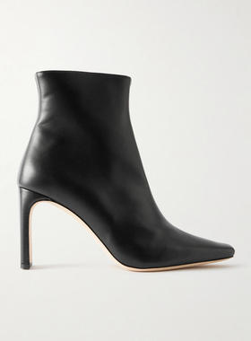 Staud 女士 短靴 Wally 皮质短靴