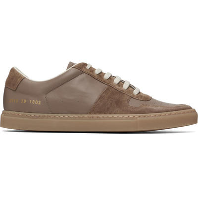 Common Projects 男士 运动鞋 灰褐色 BBall Slim Gum Sole
