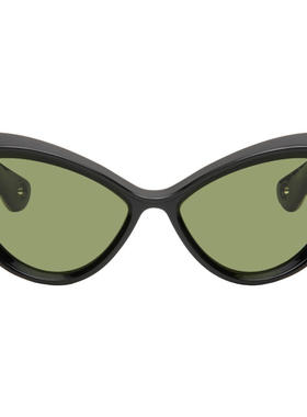 Jean Paul Gaultier 女士 太阳镜 黑色 The Parisian Cat 太阳镜