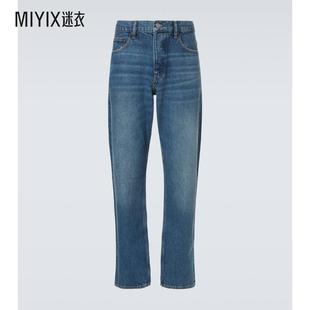 迷衣时尚 Frame 中腰直筒牛仔裤 Denim 男