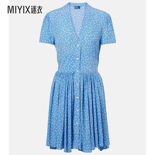 女款 迷衣时 Ralph 连衣裙 Polo 式 crêpe Lauren拉夫劳伦 花朵衬衫