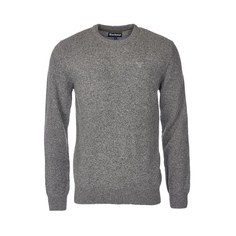 Barbour 男士 FW25 针织衫 經典圓領針織套頭衫