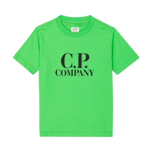 C.P. Company 男童 T恤 U16 徽标棉质针织童装
