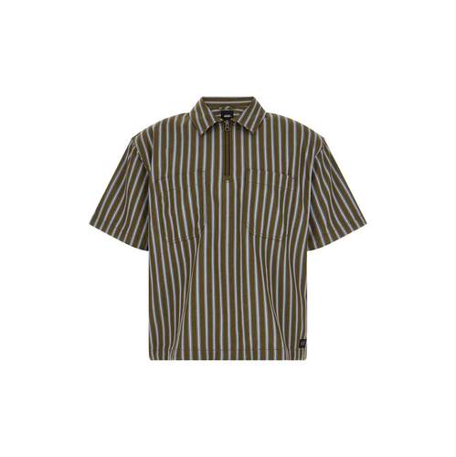 Vans 范斯 男士 SS26 衬衫 'Cropped Zip'