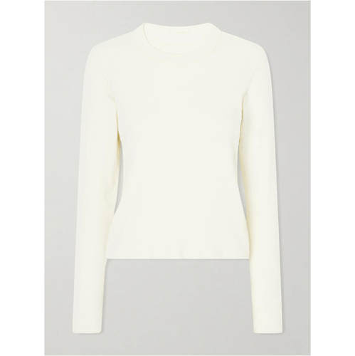 Mother Denim 女士 SS27 T恤 L/S Itty Bitty 再生棉针织
