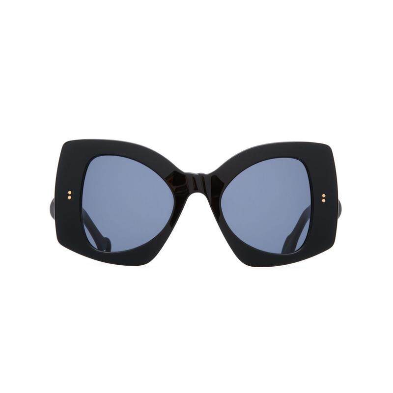 J.W. Anderson 女士 SS25 眼镜 抽象蝴蝶镜框太阳镜