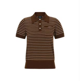 A.P.C. 女士 FW26 衬衫 'Aline' Polo衫