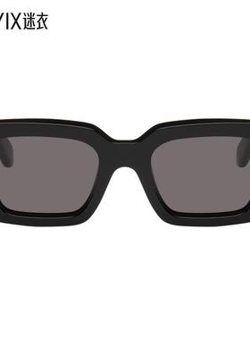 Off-White 男款黑色 Virgil 太阳镜 迷衣时尚